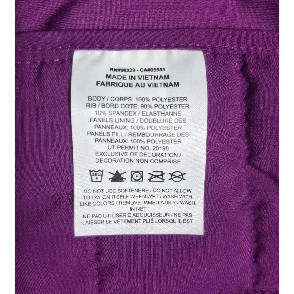 Women's  Deep Purple Nike Running "Therma-FIT" Vest Size XL NWT - Picture 11 of 12